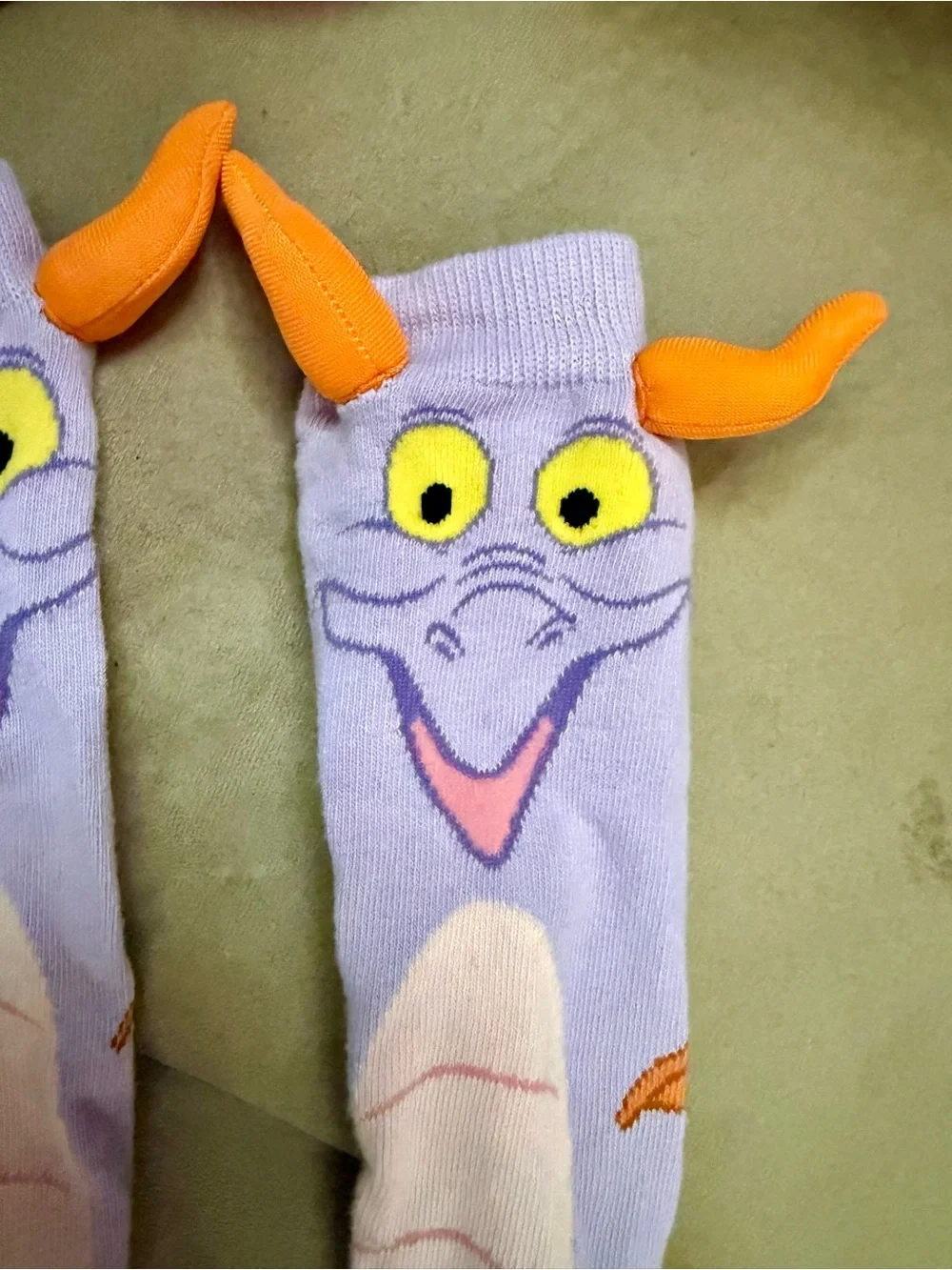 Adult Disney 3D High Socks - Figment and Dory